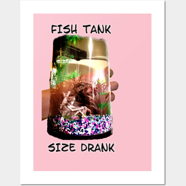 Fish Tank Size Drank Wall Art by IanWylie87